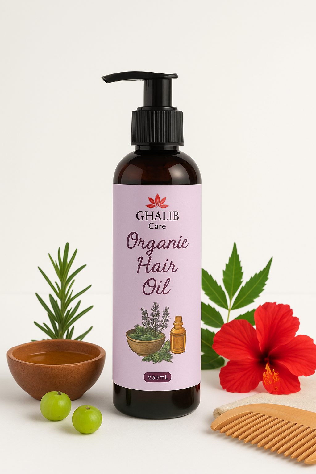 Ghalib Organic Hair Oil 250ML